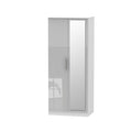 2ft6in Mirror Robe