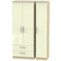 Tall Triple 2 Drawer Robe
