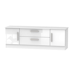 2 Door/2 Drawer Wide TV Unit