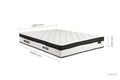SS-6CLOU800 Super King Mattress White