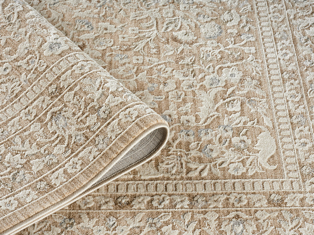 Elegance Lunaria Brown Rug