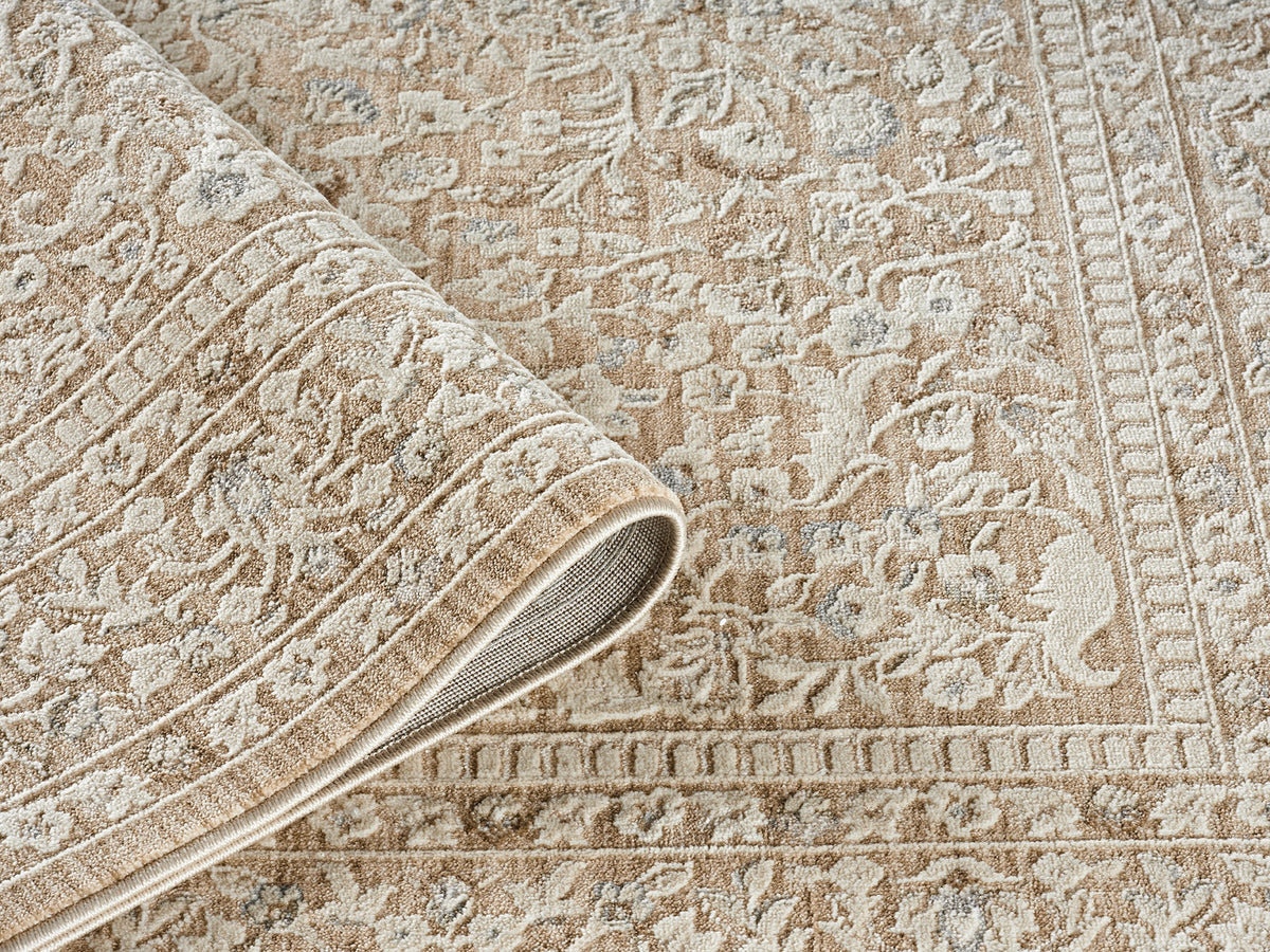 Elegance Lunaria Brown Rug