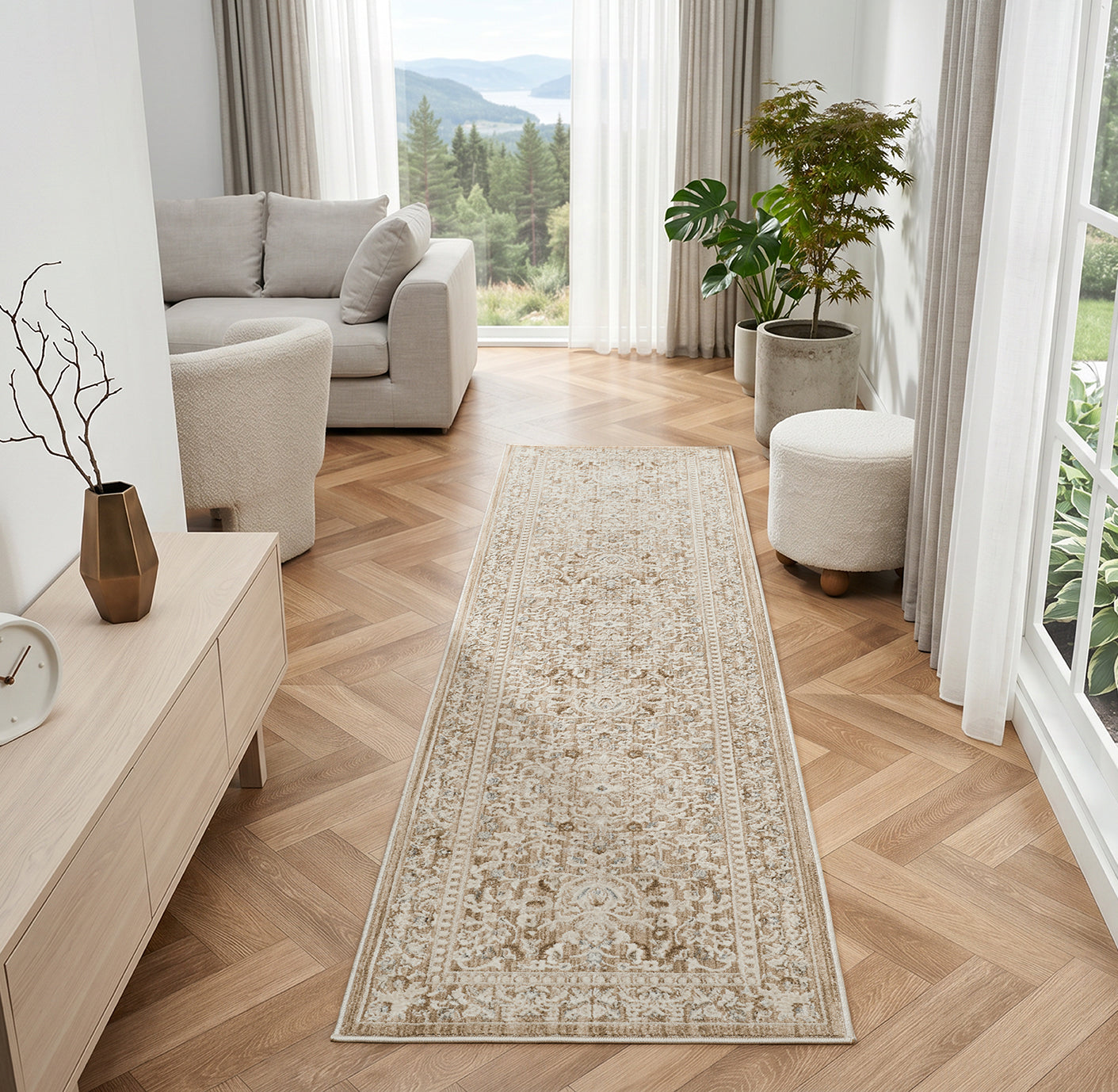 Elegance Delara Beige Rug