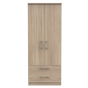 2ft6in 2 Drawer Robe