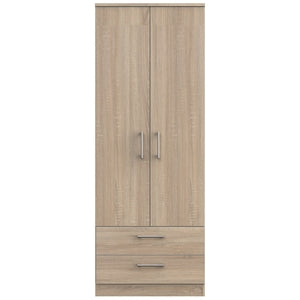 Tall 2ft6in 2 Drawer Robe