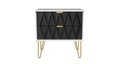 2 Drawer Midi Chest