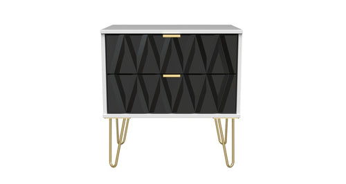 2 Drawer Midi Chest