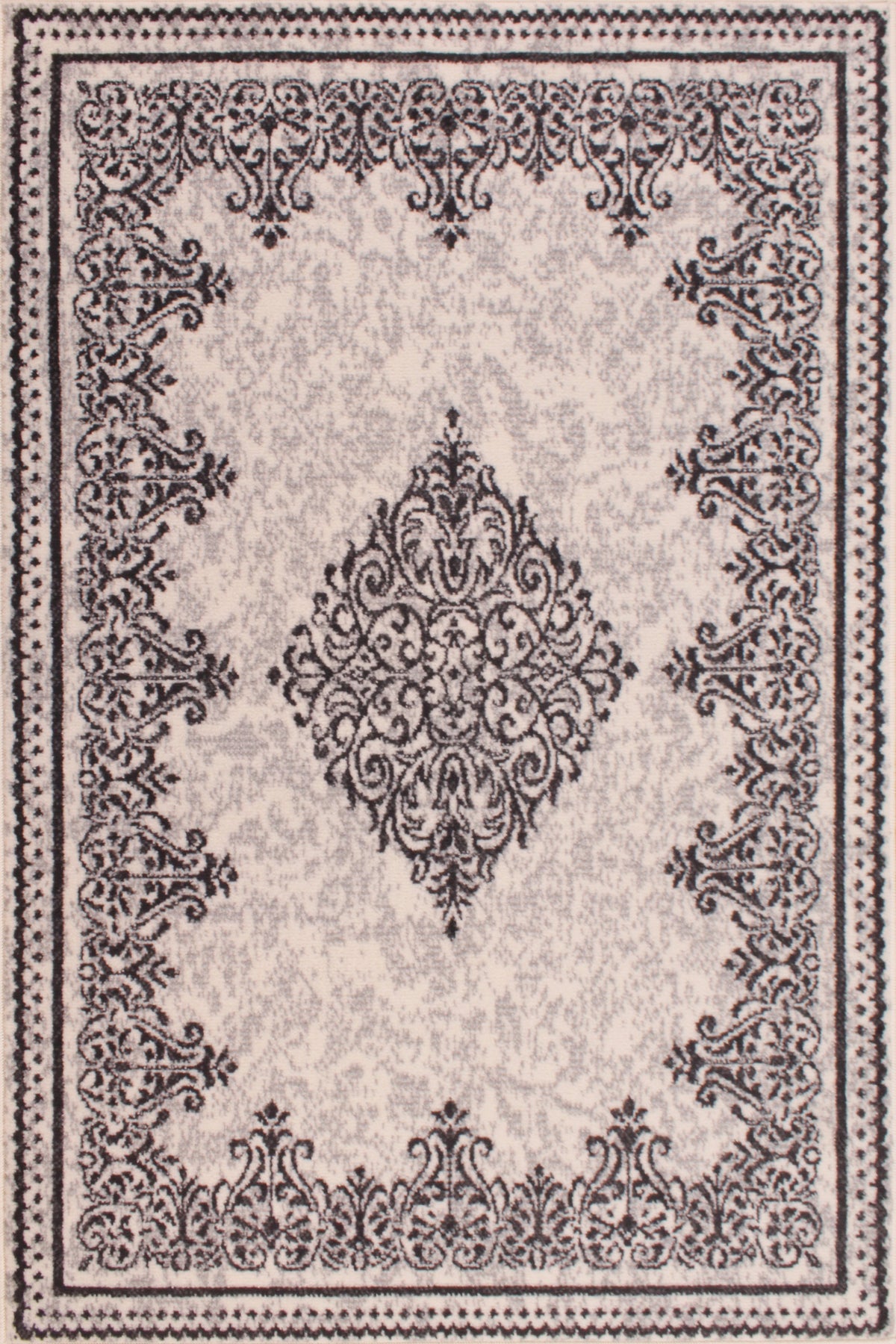 Traditional Poly Douglas Cream Rug
