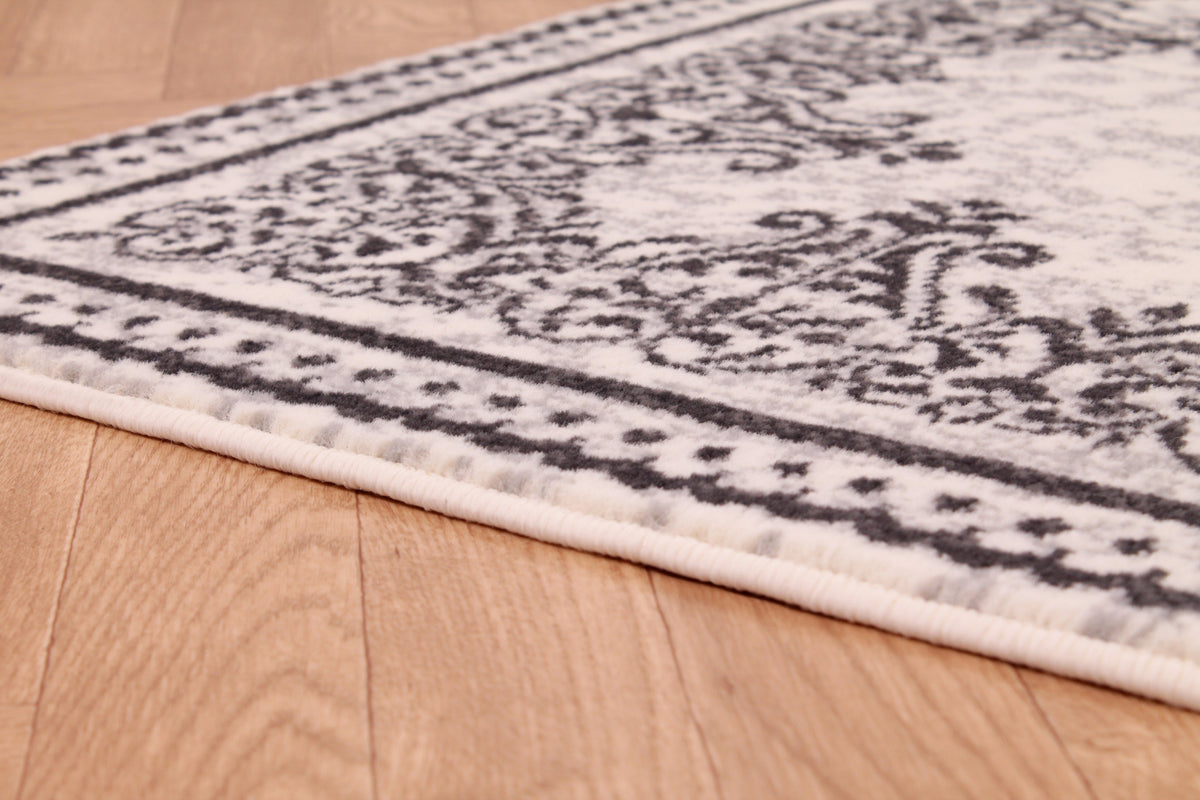 Traditional Poly Douglas Cream Rug