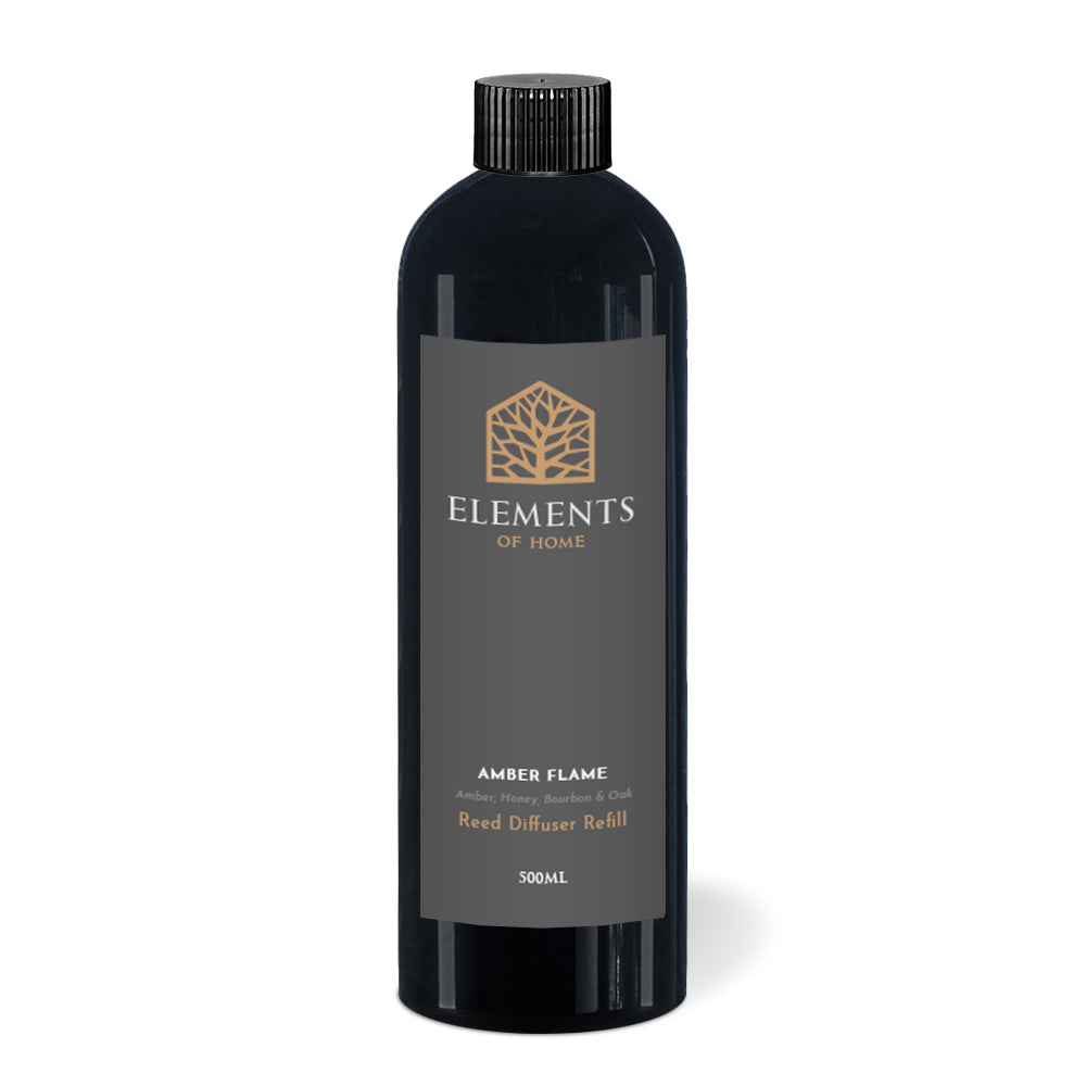 Amber Flame 500ml Reed Diffuser Refill
