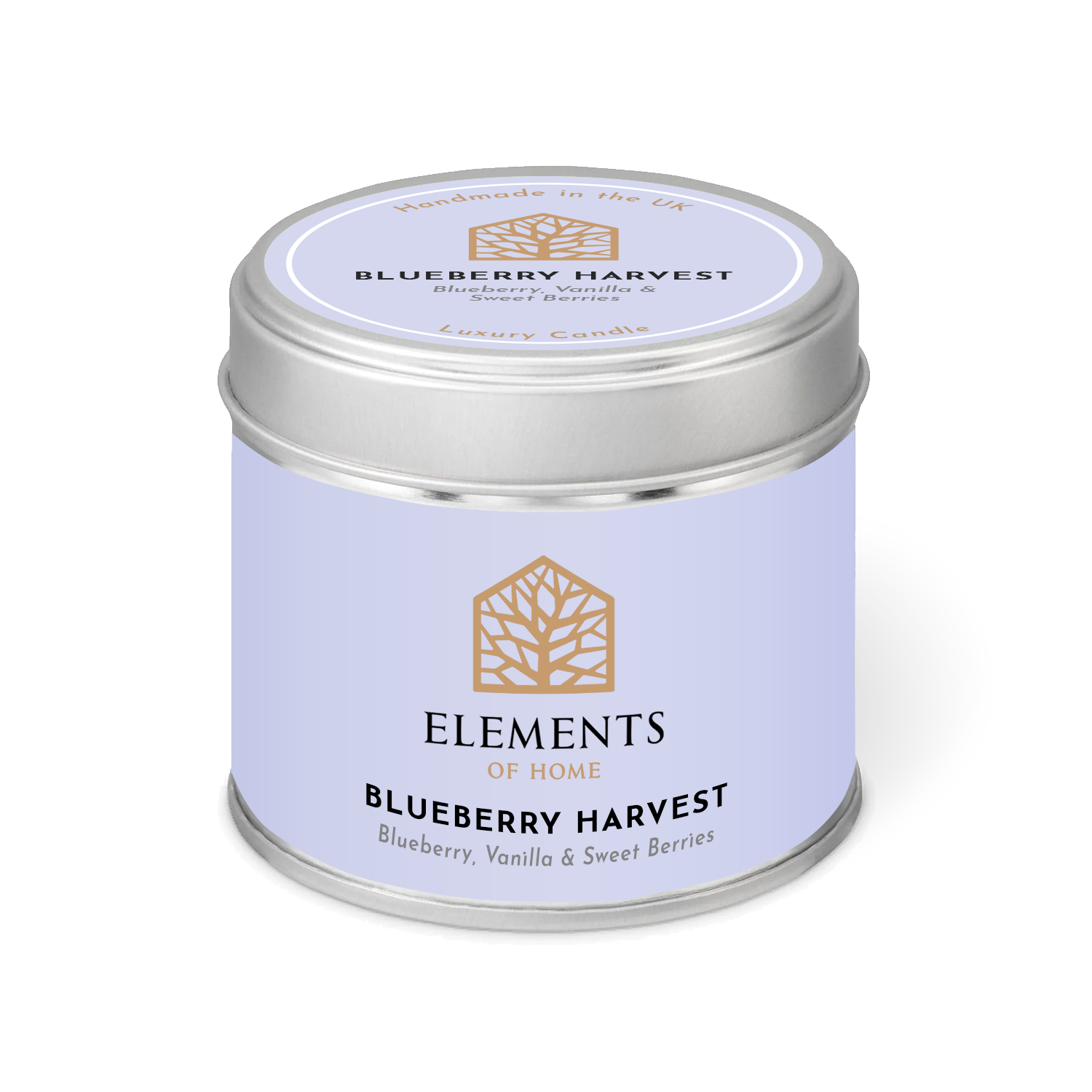 Blueberry Harvest Candle In A Tin 180g