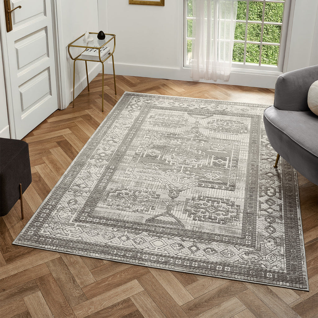 Petra Ellorah Grey Rug