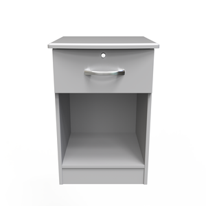 1 Drawer/Open Bedside - With Lock