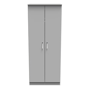 Tall Plain Robe - Shelf And Hanging Rail