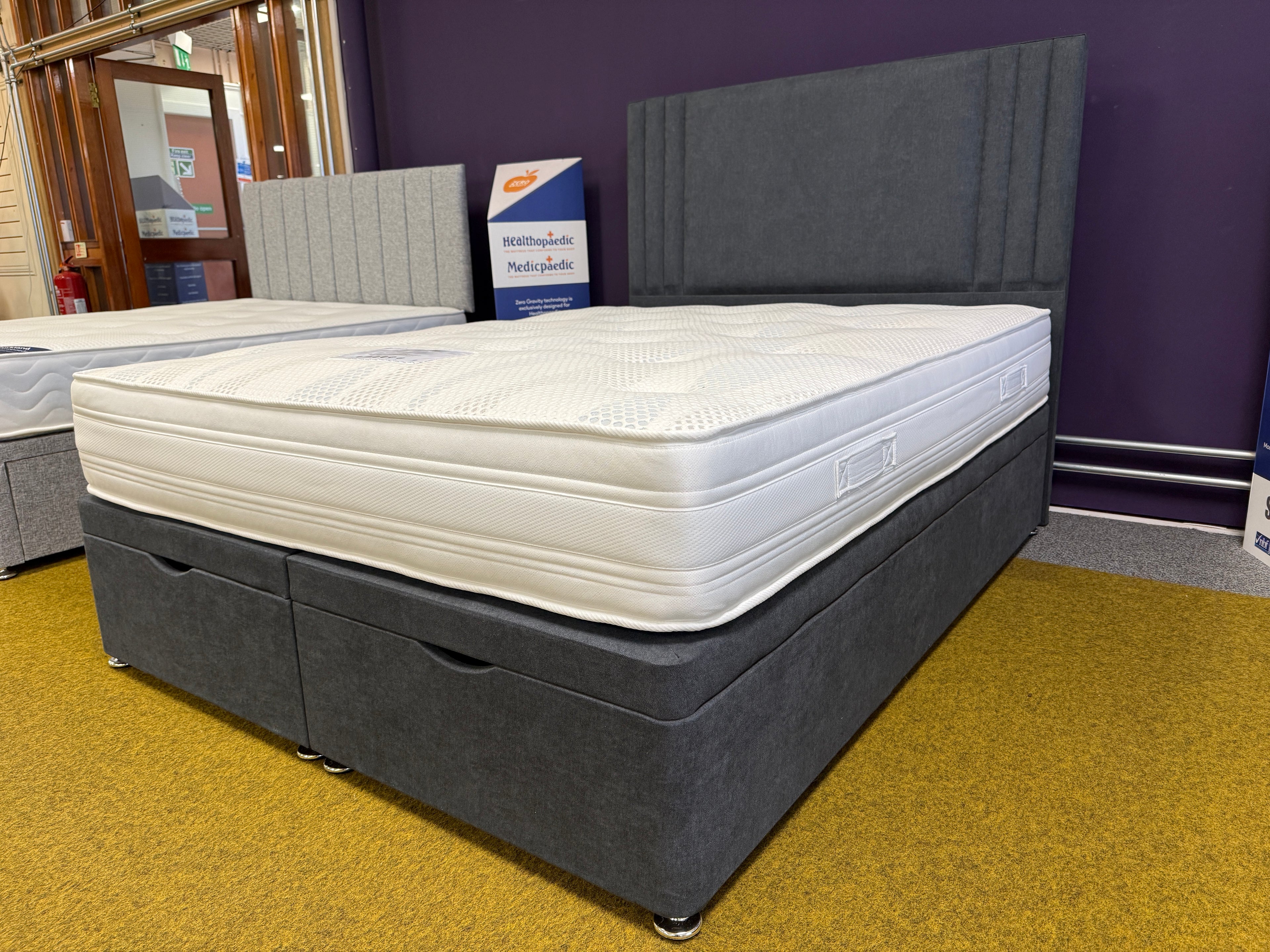 Titan 2 Drawers Divan Set & 24" HB Package Deal