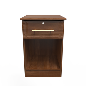 1 Drawer/Open Bedside - With Lock