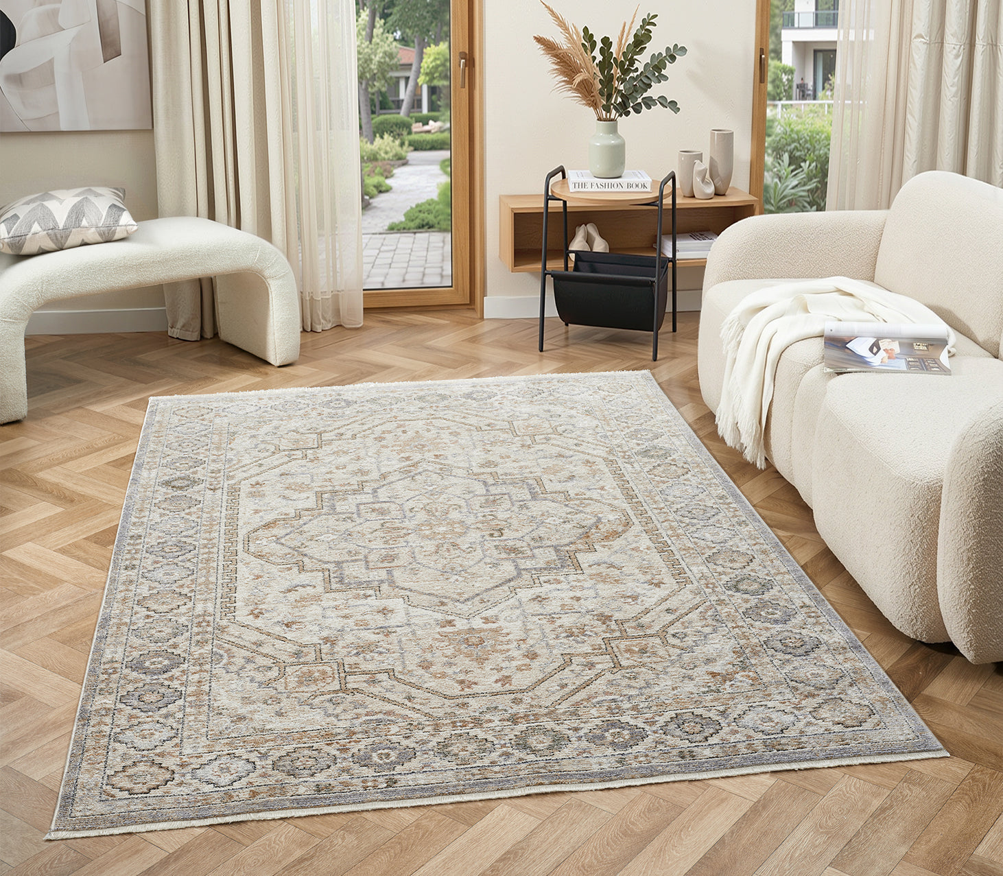 Baltimore Ferndale Beige Rug