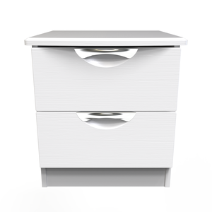 2 Drawer Bedside Cabinet