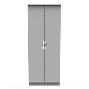 Tall Plain Robe - Shelf And Hanging Rail