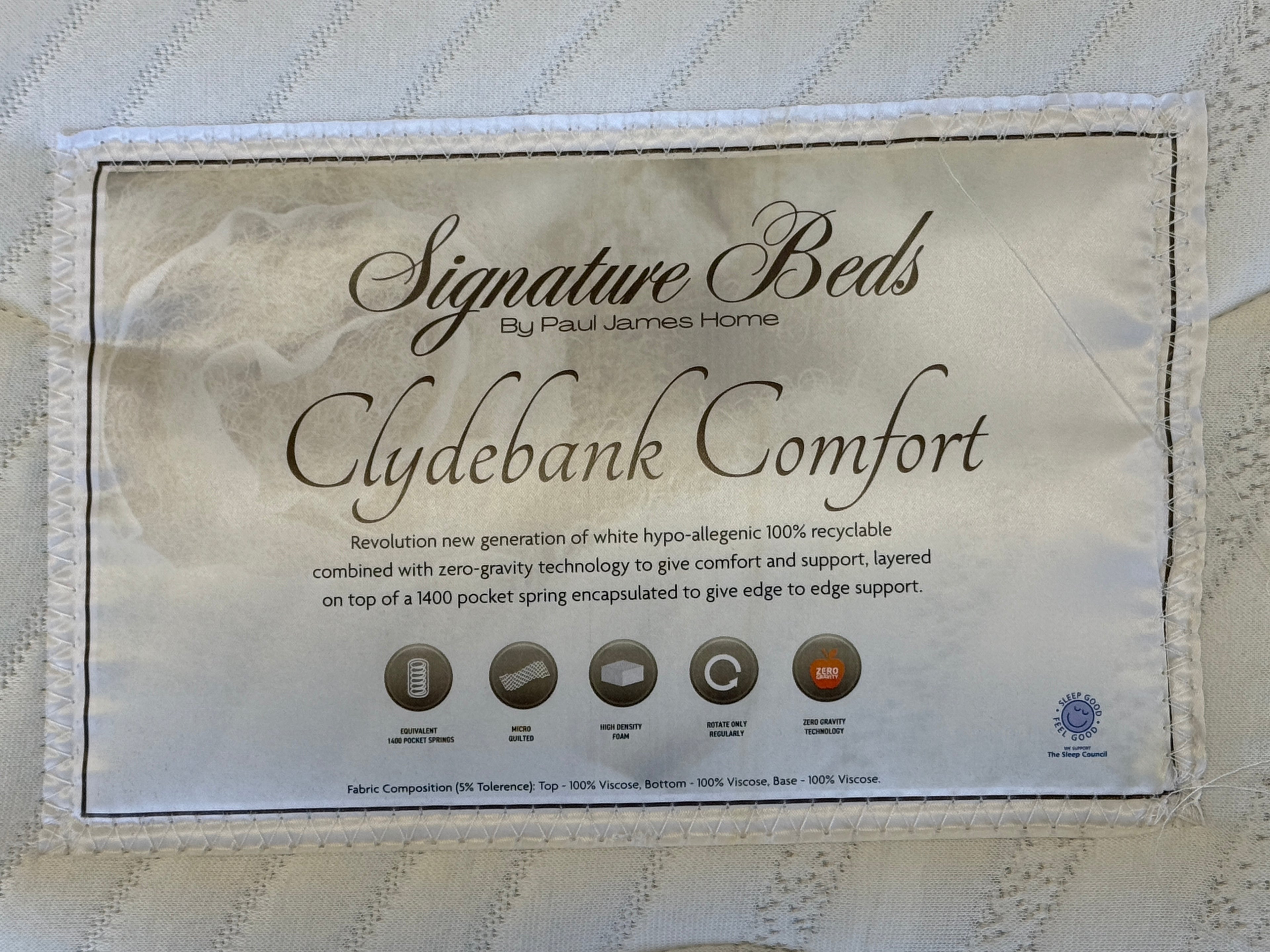 Clydebank Comfort 1400