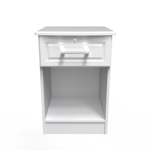 1 Drawer/Open Bedside - With Lock