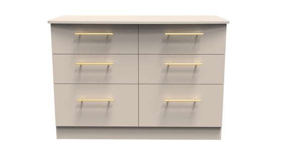 6 Drawer Midi Chest