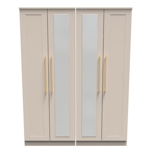 Tall 4 Door Centre Mirror Robe
