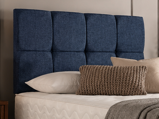 Albert Ottoman Storage Divan Set & 24" Headboard Package Deal