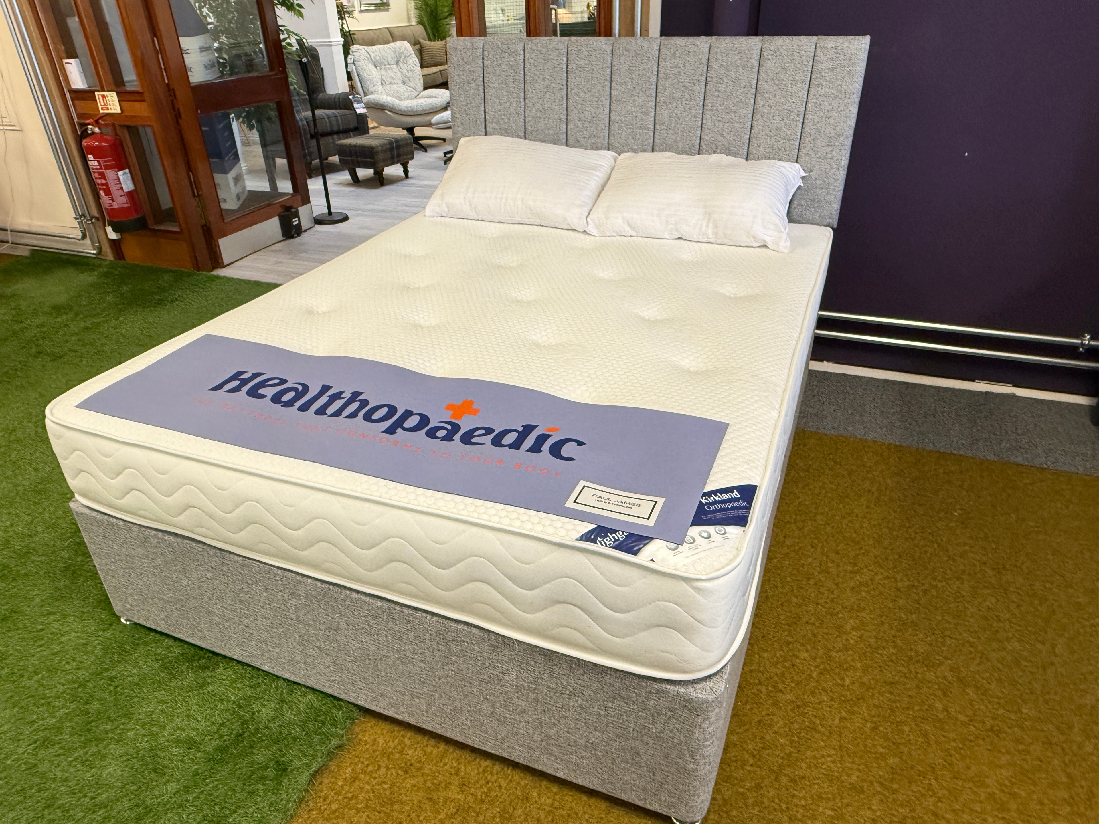 Kirkland 2 Drawer Divan Set & 24" Headboard Package Deal