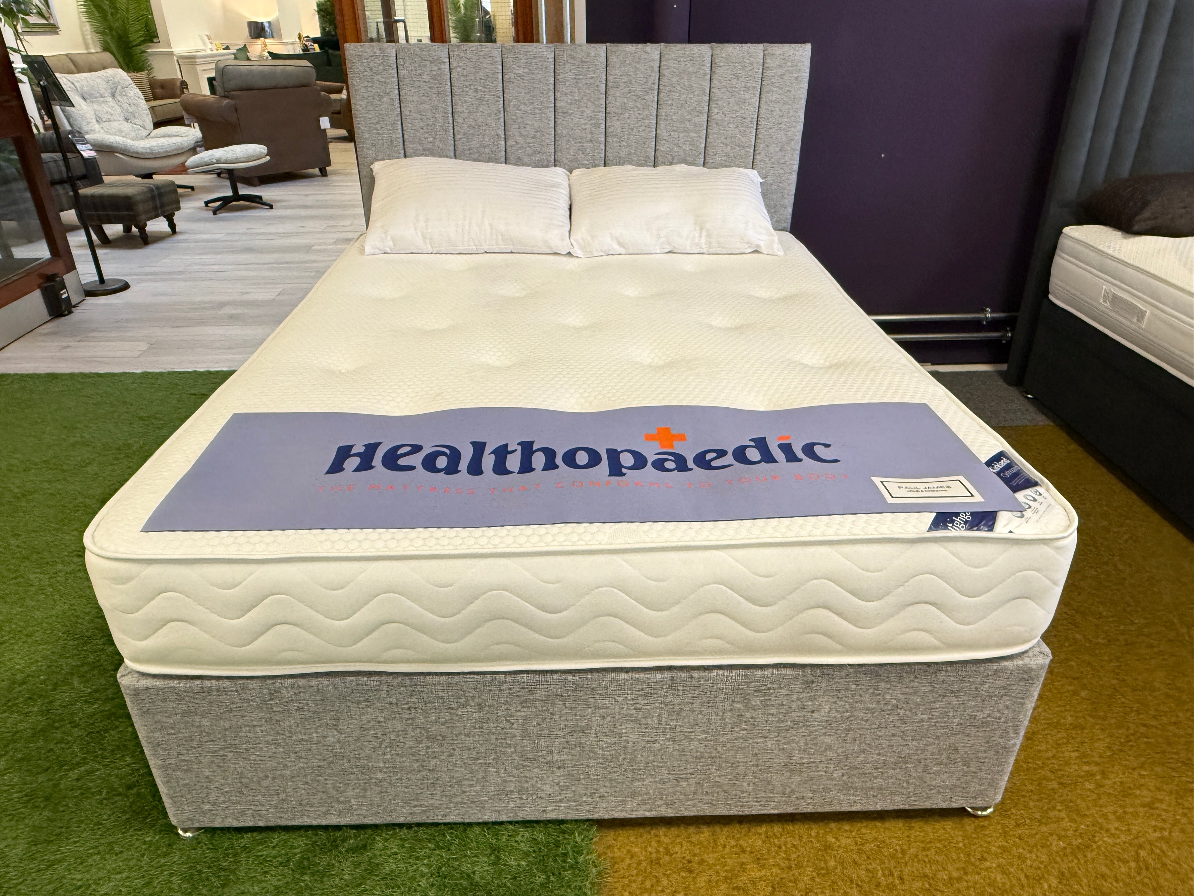 Kirkland 2 Drawer Divan Set & 24" Headboard Package Deal