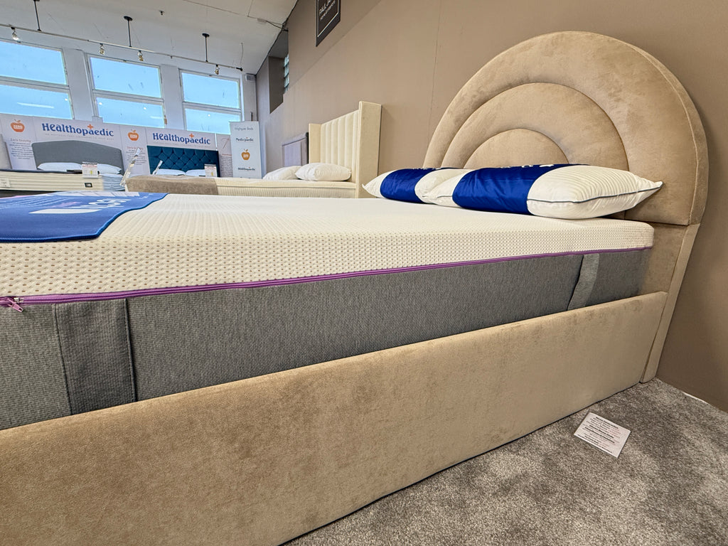 Double Bed Frame with Nectar Mattress
