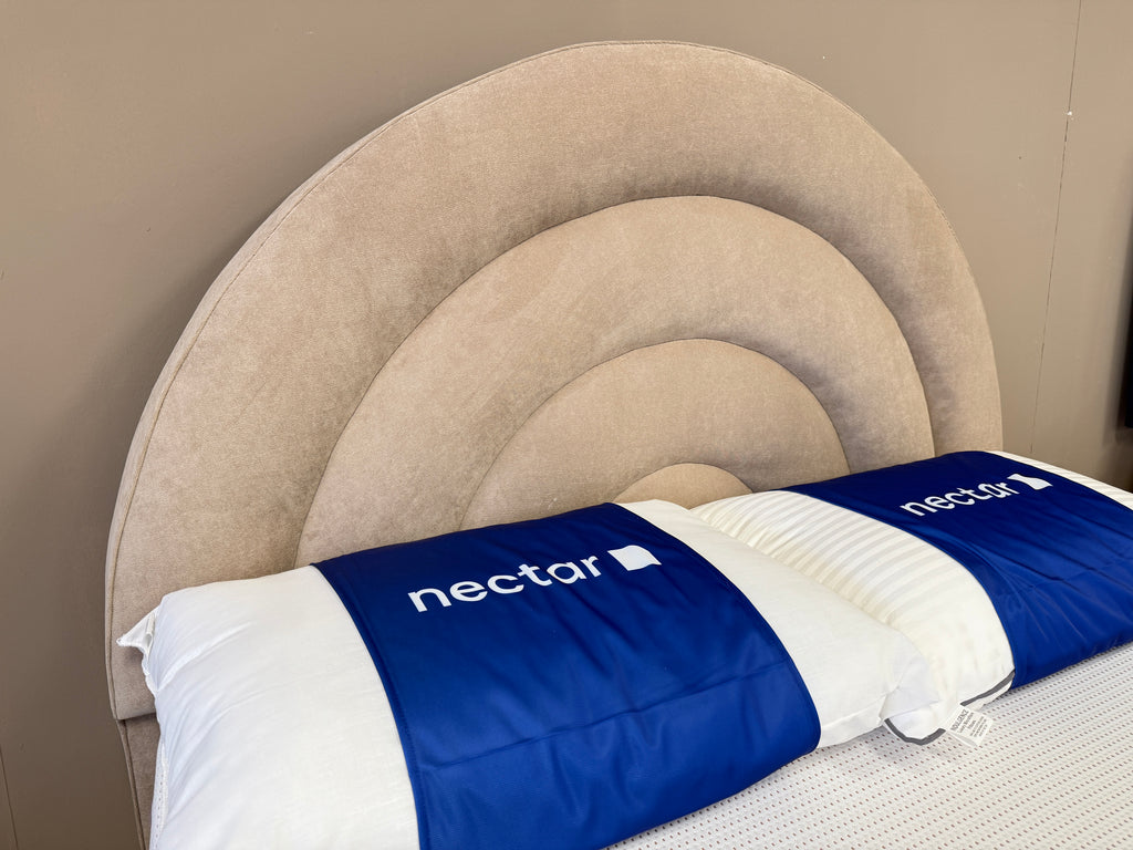 Double Bed Frame with Nectar Mattress