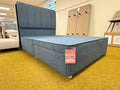 Double 2 Drawer Divan Base & Floor Standing Headboard