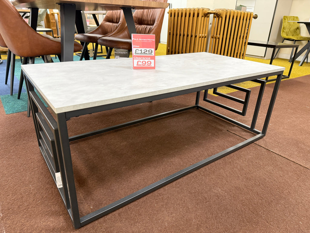 Coffee Table Grey Marble