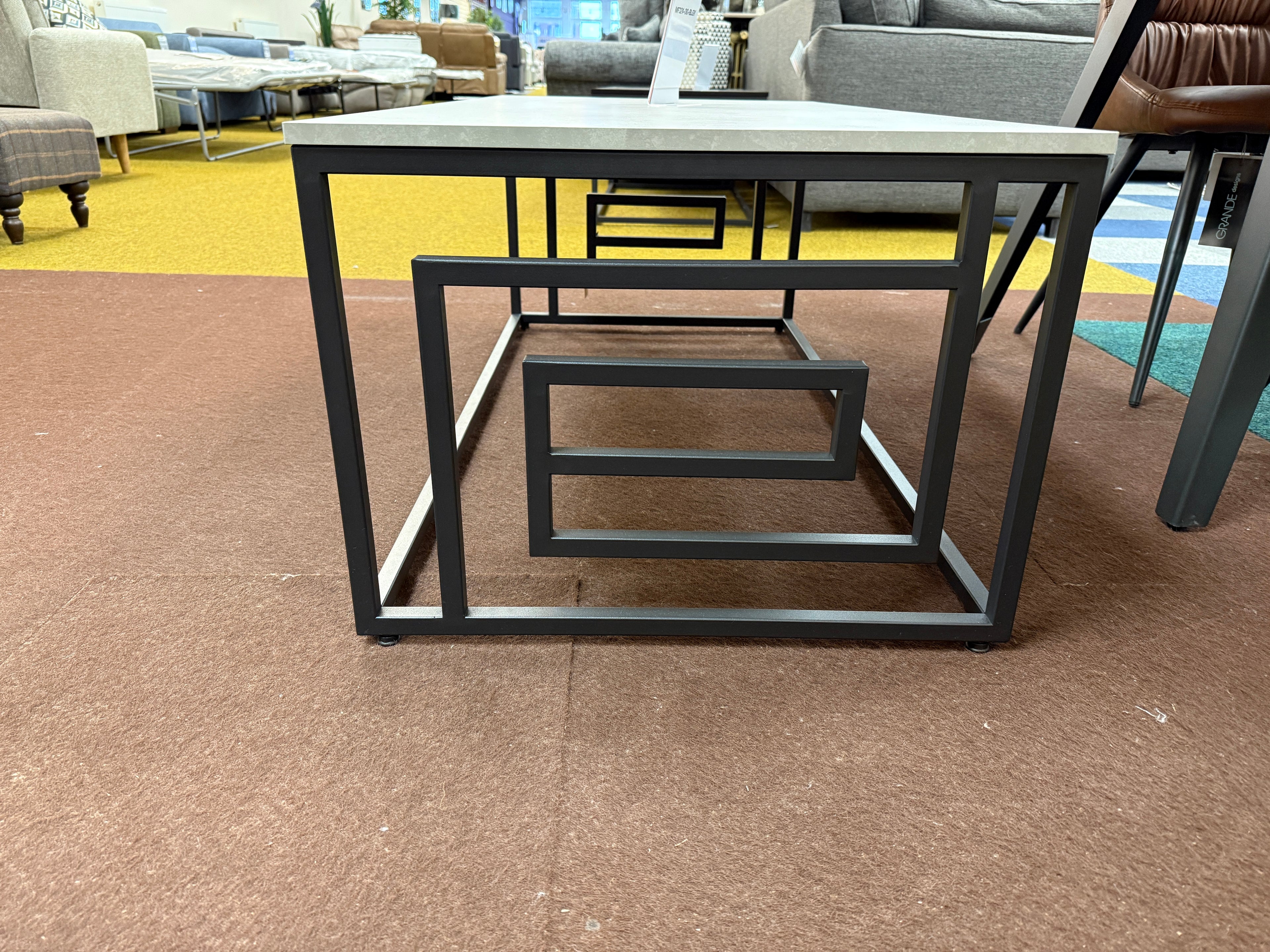 Coffee Table Grey Marble