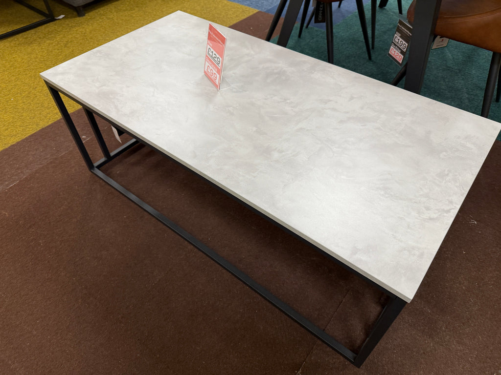 Coffee Table Grey Marble
