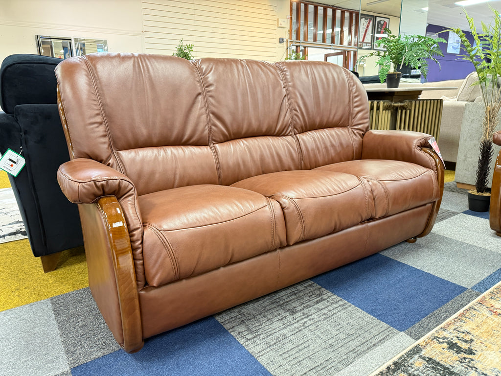 Classic Leather Sofa