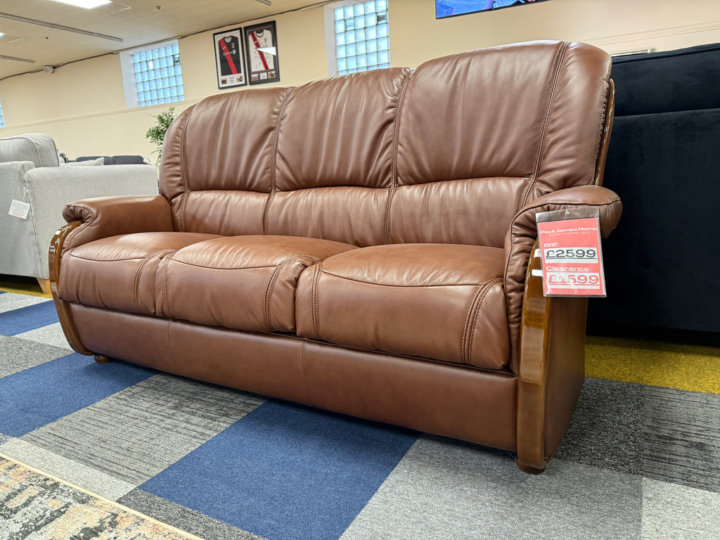 Classic Leather Sofa