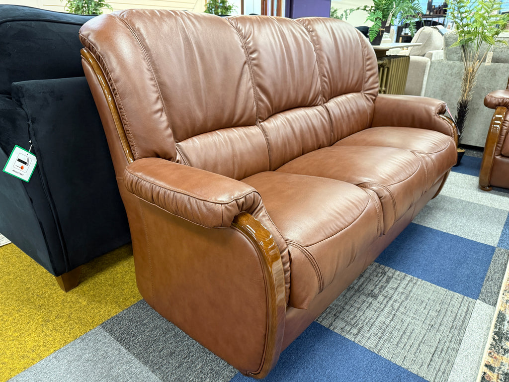 Classic Leather Sofa