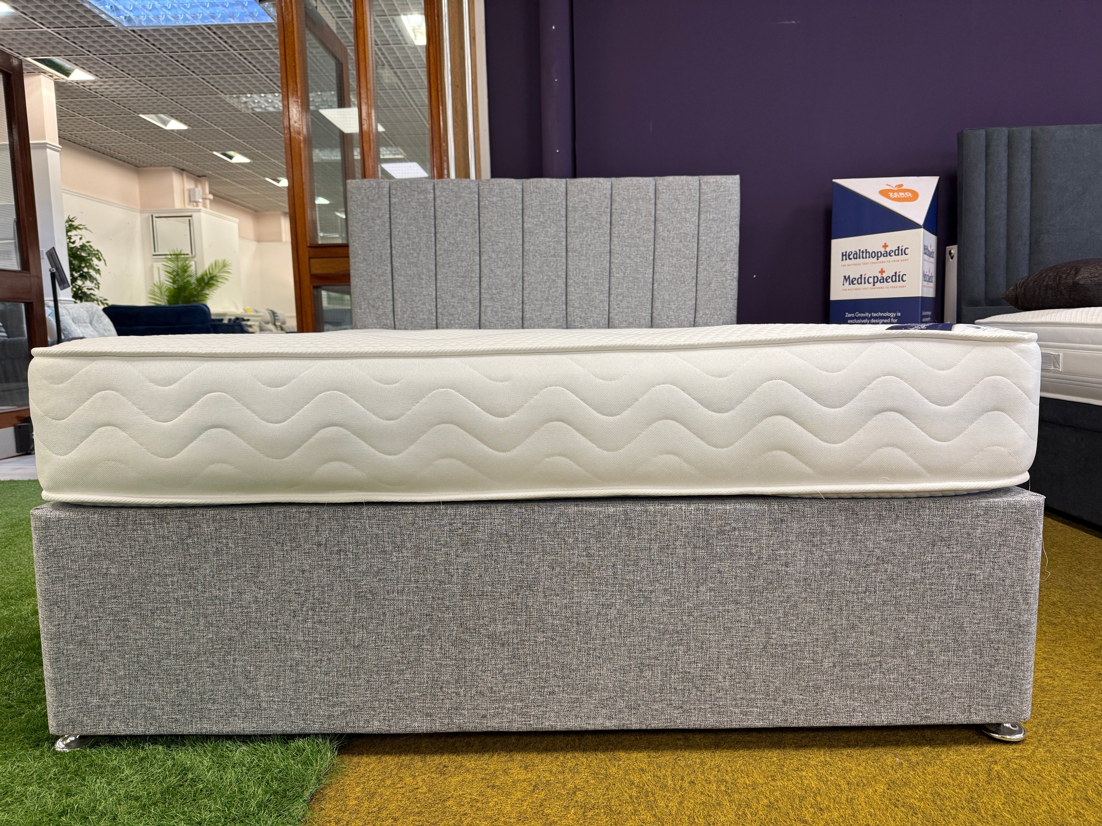 Kirkland 2 Drawer Divan Set & 24" Headboard Package Deal