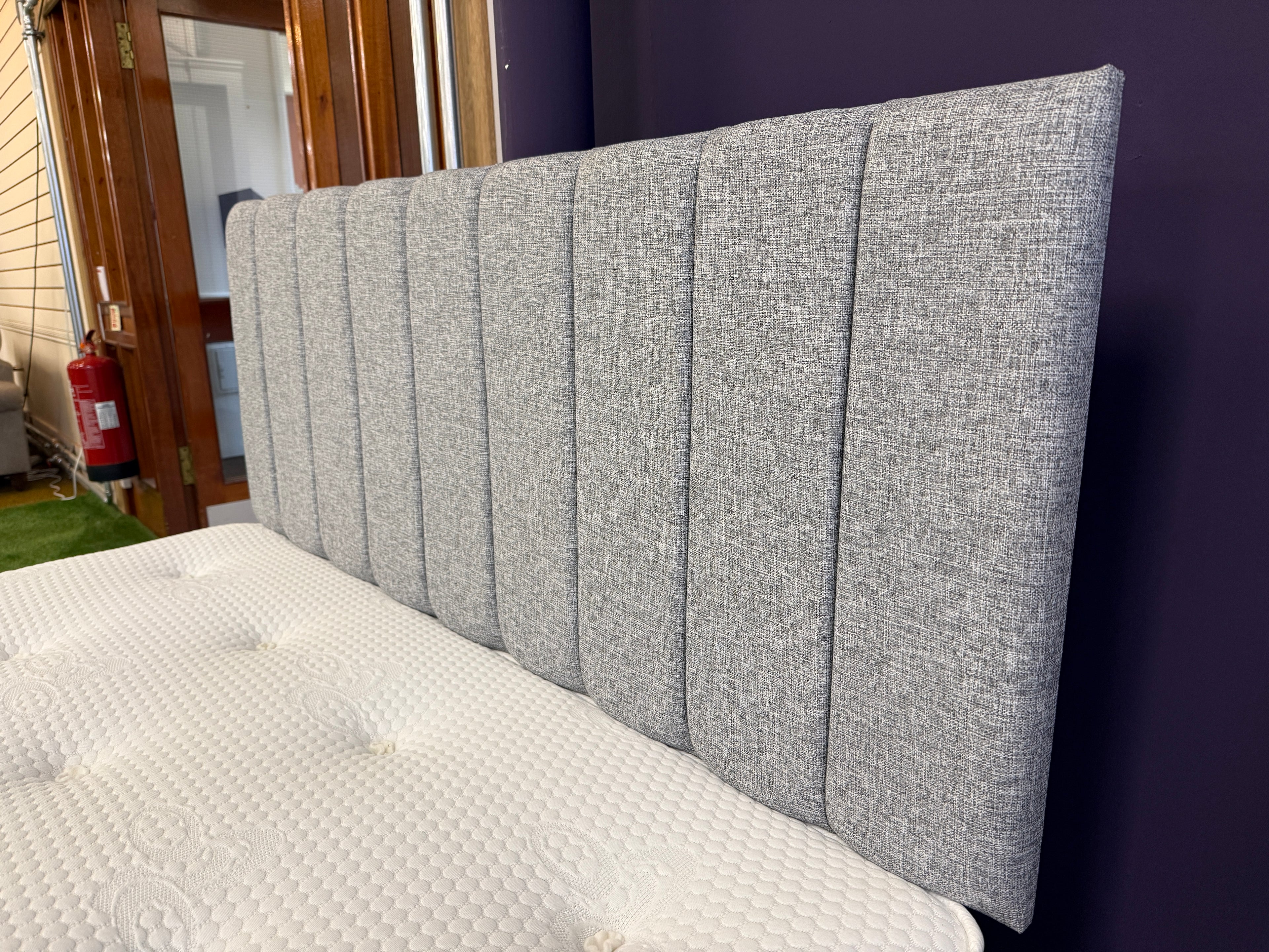 Kirkland Ottoman Storage Divan Set & 24" Headboard Package Deal