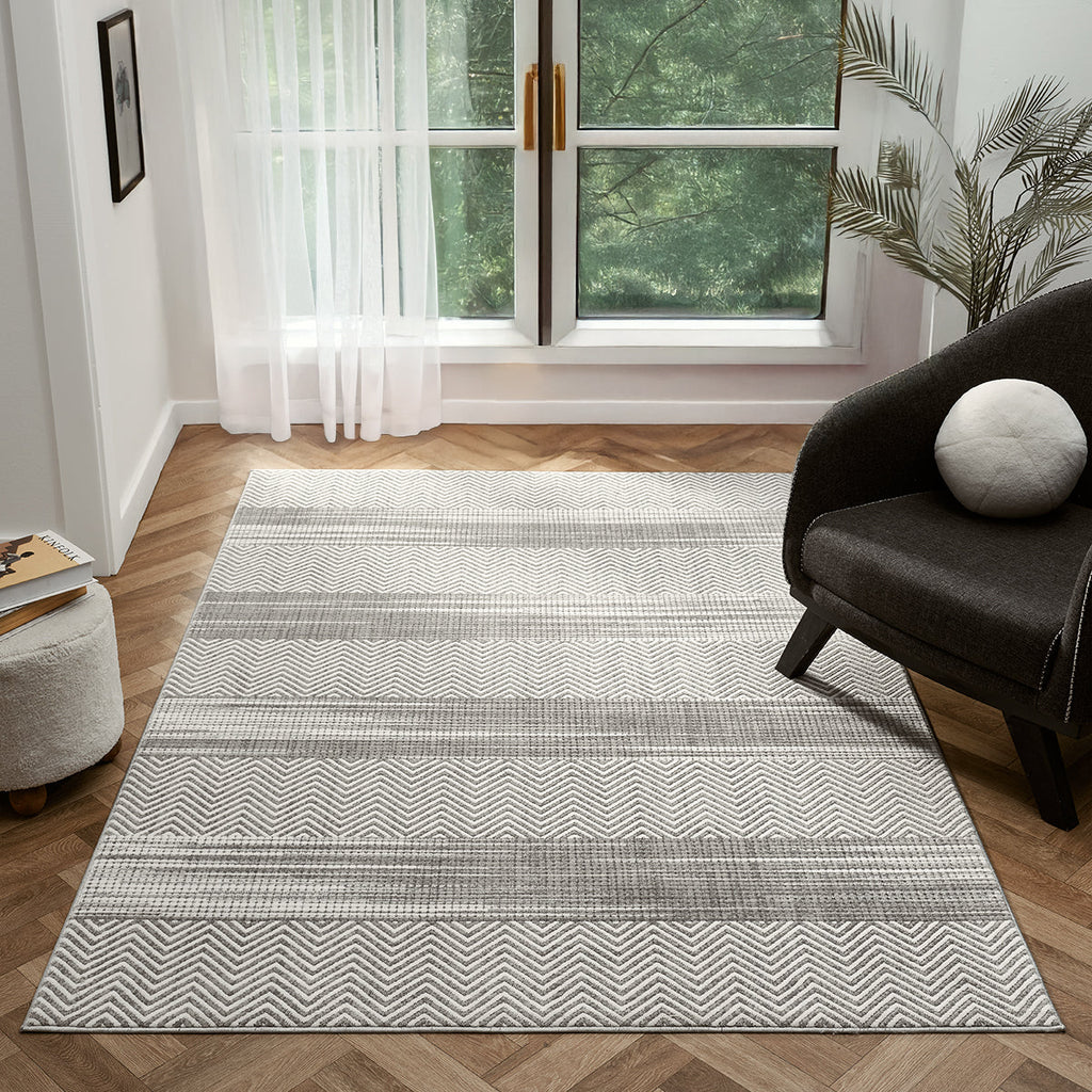 Petra Jerash Grey Rug