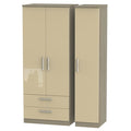 Triple 2 Drawer Robe