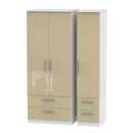 Triple 2 Drawer + Drawer Robe