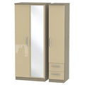 Triple Mirror + Drawer Robe