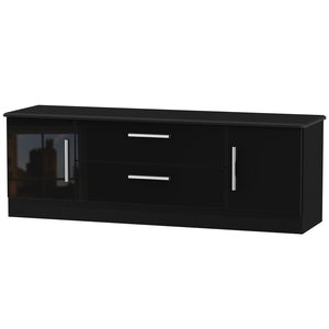 2 Door/2 Drawer Wide TV Unit