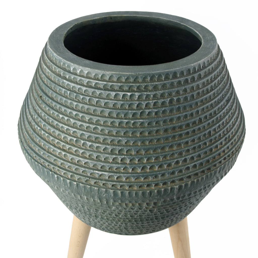 62cm x 40cm Orion Large Blue Grey Planter