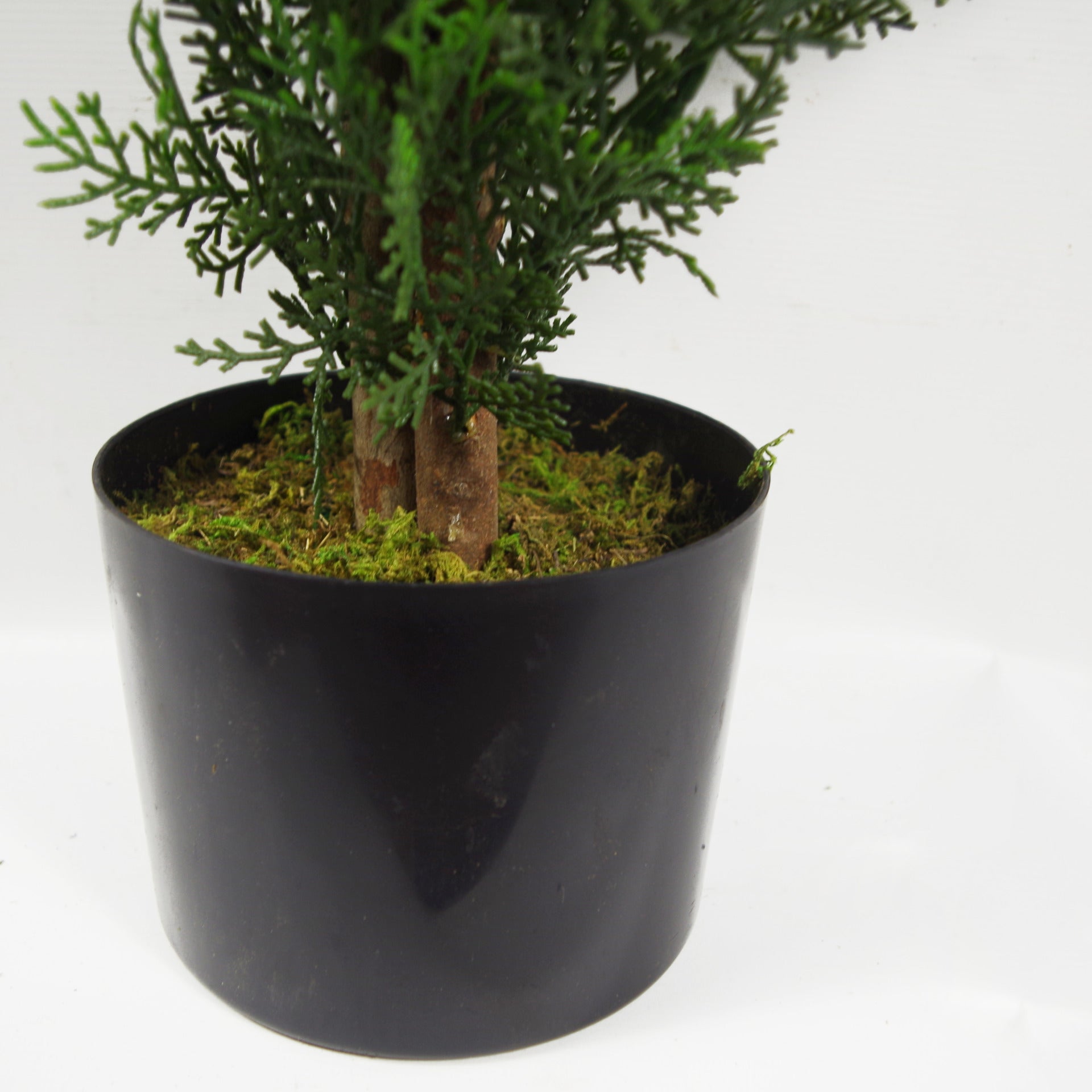 90cm Pair of Artificial Cypress Topiary Trees