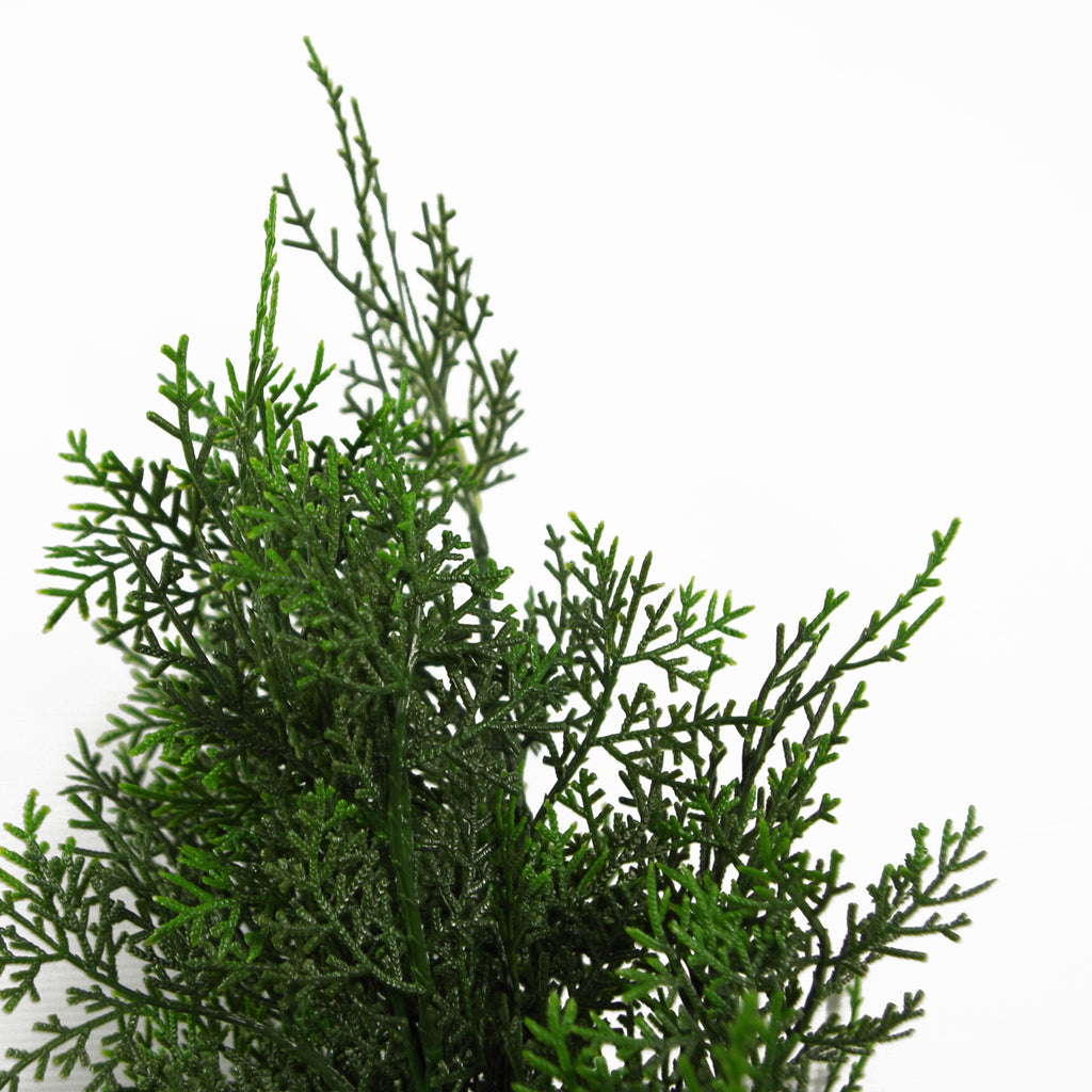 90cm Pair of Artificial Cypress Topiary Trees