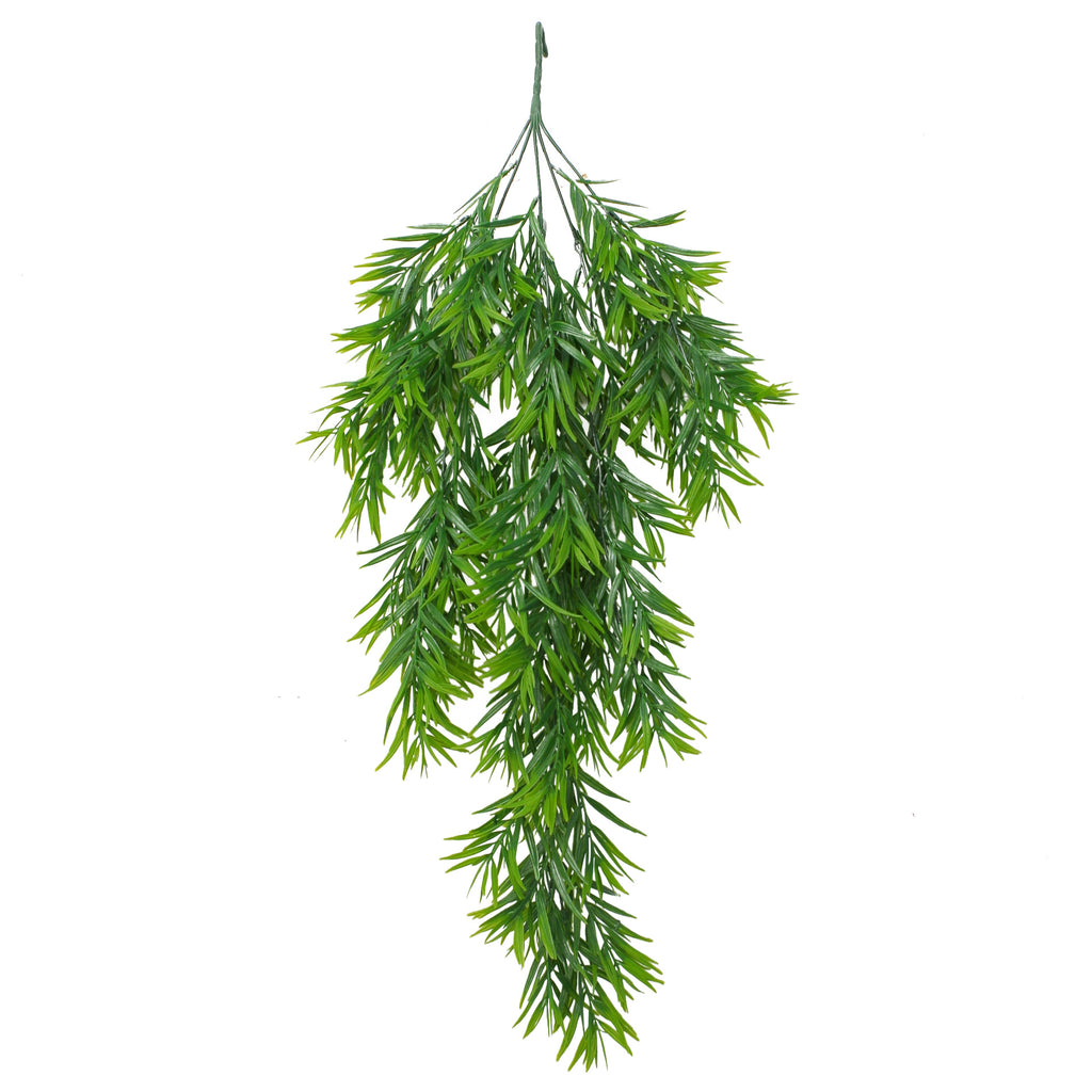 Pack of 12 x 75cm Artificial Hanging Fronded Thyme Plant